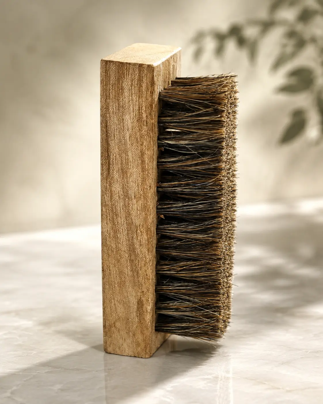 SneakLabz premium horsehair shoe brush